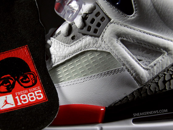 Jordan Spiz’ike – Fresh Since ’85 – White – Fire Red – Black – Release Reminder