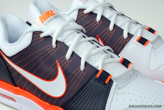 Nike Trainer 1 Low - Anthracite - White - Total Orange