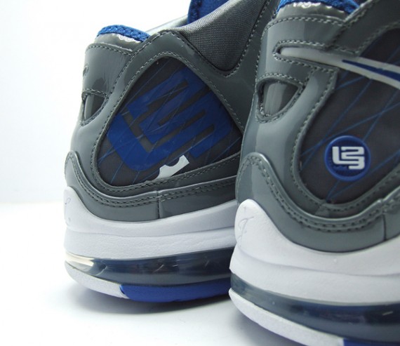 Nike Air Max LeBron VII (7) - Cool Grey Pack - Varsity Red + Varsity Royal - Detailed Images