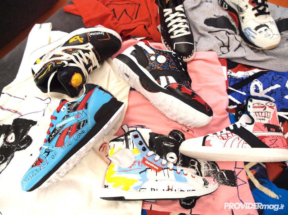 Jean Michel Basquiat x Reebok Fall/Winter 2010 Collection
