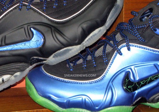 Nike Air 1/2 Cent – Varsity Royal x Green Spark – Swapped Sole Customs by Jason Negron