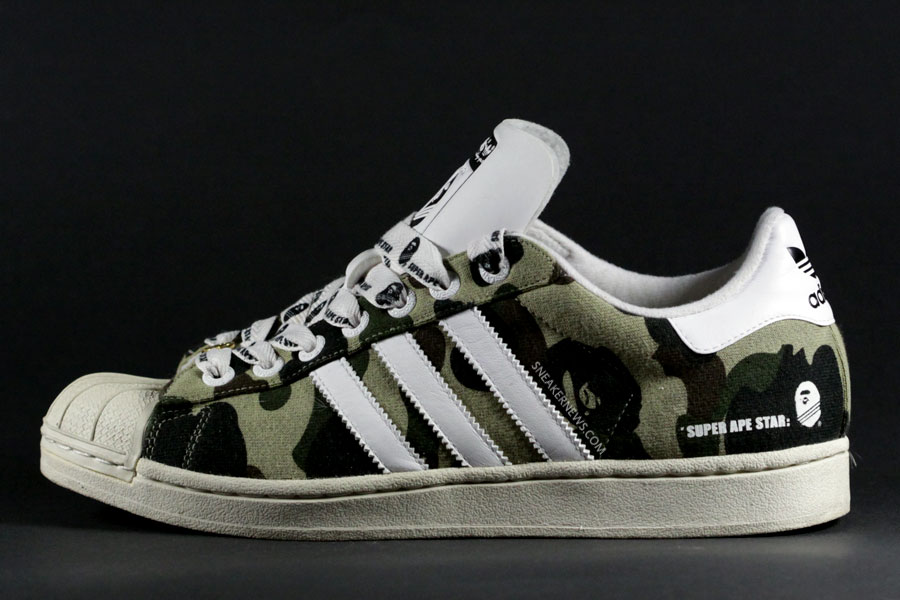 Revisited Bape Adidas Superstar 09