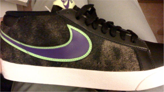 Nike SB Blazer CS – Black – Purple – Neon
