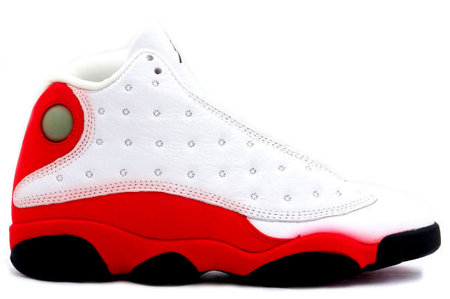 Air Jordan XIII (13) Retro - White - Black - True Red - Holiday 2010