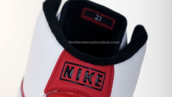 Air Jordan II Retro – White – Black – Varsity Red – May 2010