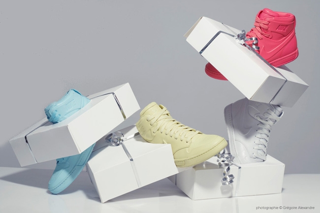 Nike Air Royal Mid – Macaroons Molded Leather Pack – April 2010