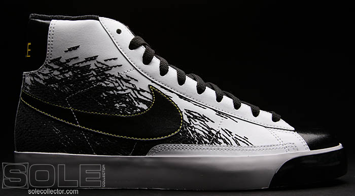 Nike Blazer High Premium - White - Black - Yellow | HOH Summer 2010