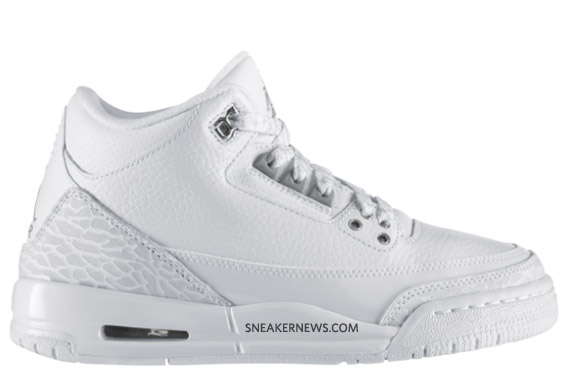 Air Jordan 3 Gs Silver Anniversary