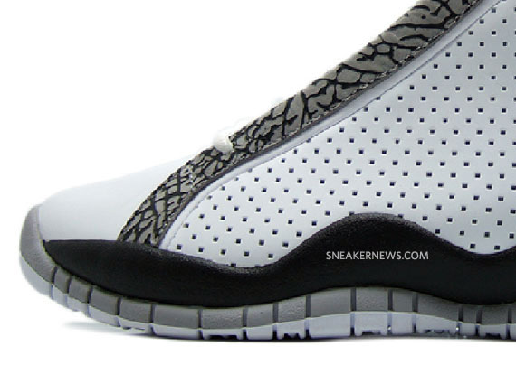Air Jordan Accolades White Black Elephant 1