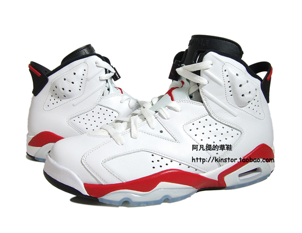 Air Jordan Vi White Varsity Red New Images 02