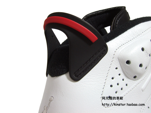 Air Jordan Vi White Varsity Red New Images 03