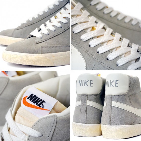 Nike Blazer High Vintage - Stone - Sail