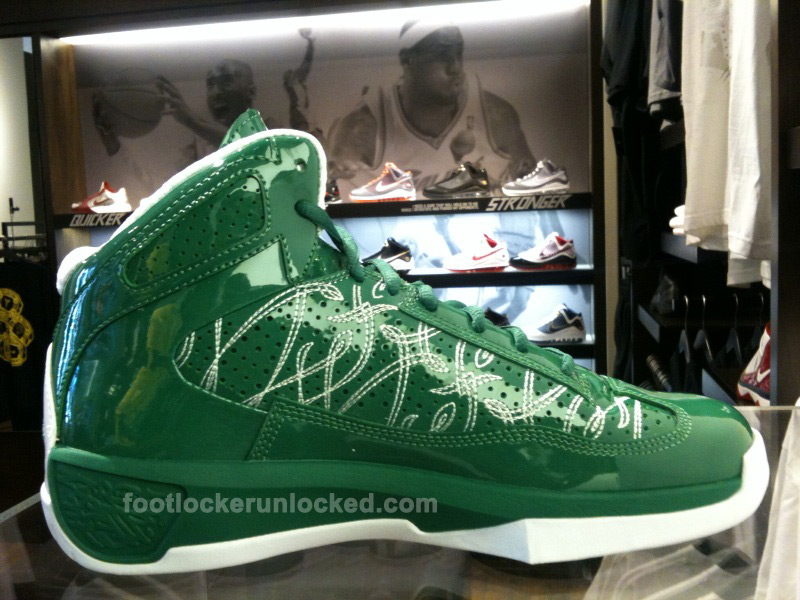 Jordan Icons Ray Allen Green 4