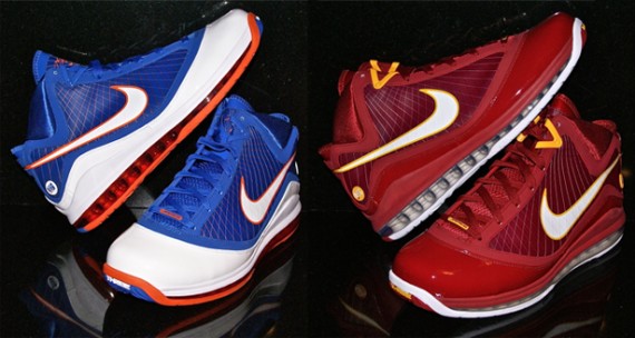 Nike Air Max LeBron VII (7) – Hardwood Classic PE’s – New Images