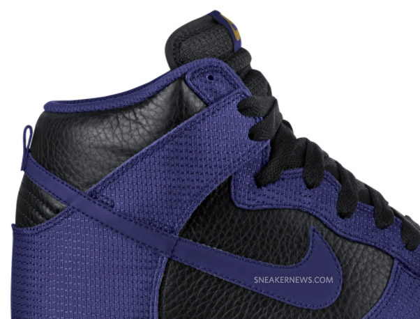 Nike Dunk High Wicked Purple Black 3