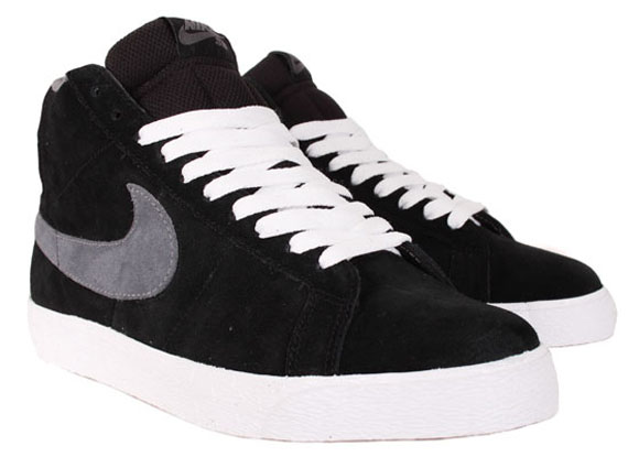 Nike Sb Blazer Black Grey 02