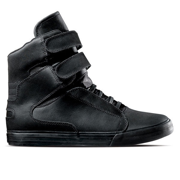 Supra Black Satin Tk Society