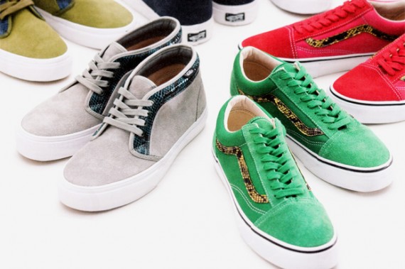 Supreme x Vans Chukka Boot + Old Skool – Snakeskin Pack