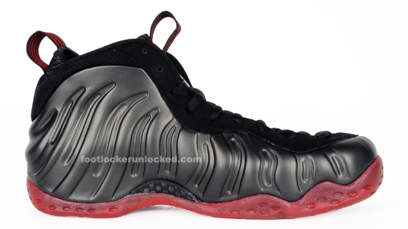 Foamposite Cough Drop Black Red Ice  2 