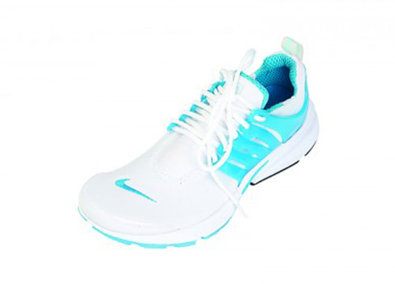 Foot Locker Nike Presto Women White Turquoise White