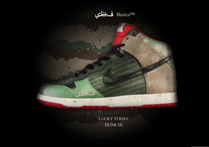 Lucky Strike Dunk Hi