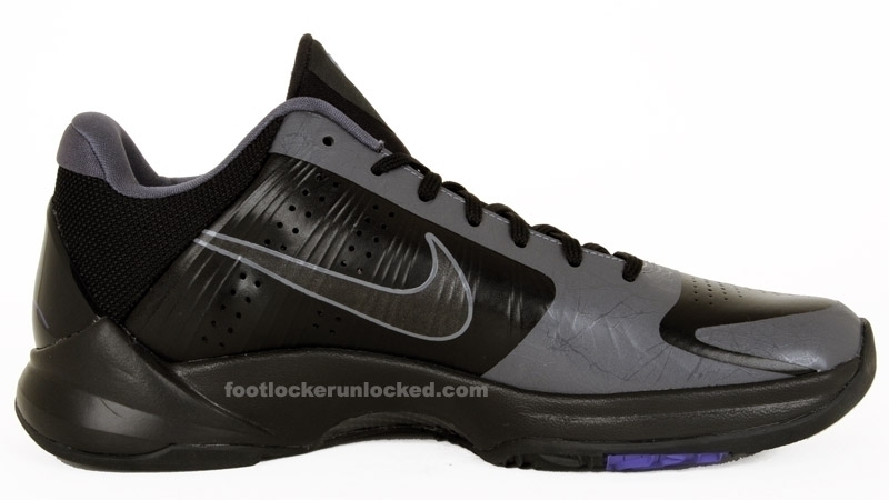 Zoom Kobe V Blackdark Greyvarsity Purple  2 