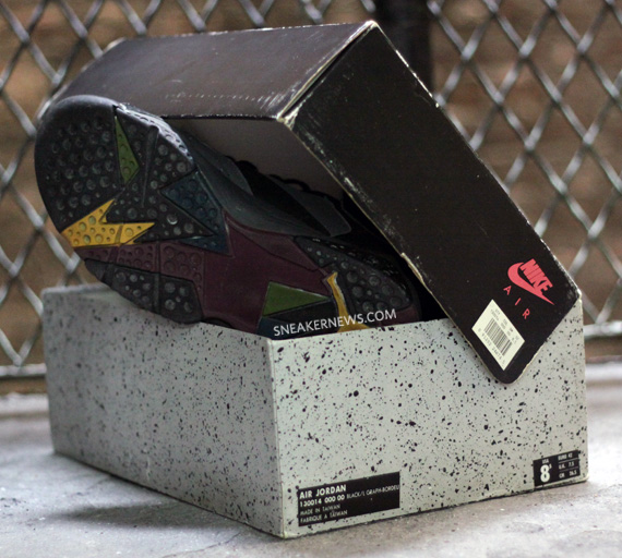 Classics Revisited: Air Jordan VII - Black - Light Graphite - Bordeaux