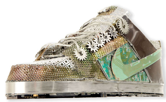 Gabrial Dishaw Not So New Shoes Junk Art Exhibit 24