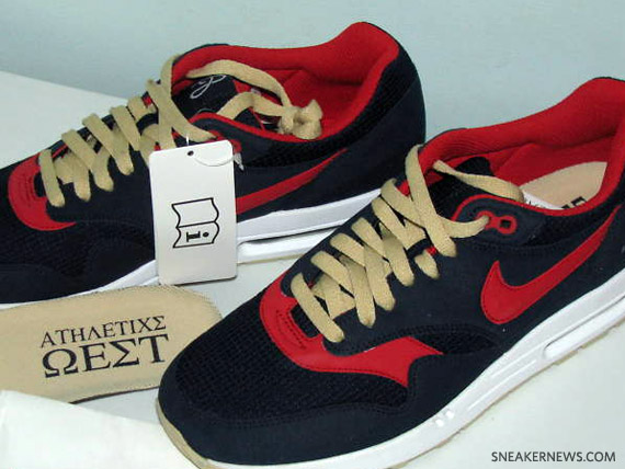 Nike Air Max 1 - Navy Blue - Red - Beige - Omega Pack | Sample
