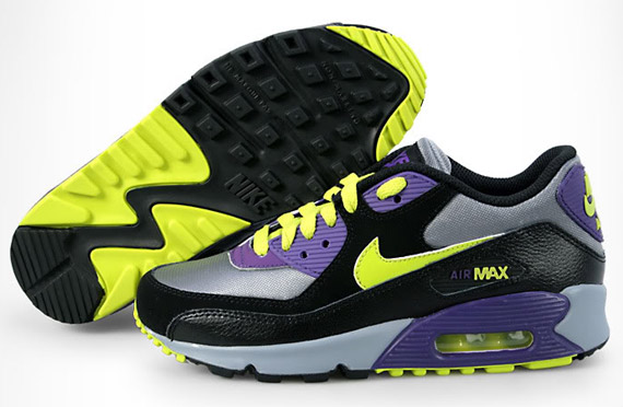 Nike Air Max 90 Gs Black Cyber Stealth 2