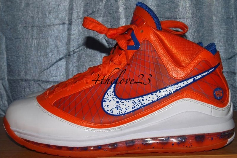 Nike Air Max Lebron 7 Pe Hardwood Orange 3 01