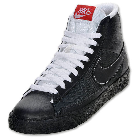 Nike Blazer High - Black - White - Red | Available