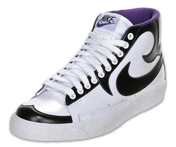 Nike Blazer High - Black - White - Purple - Tribal