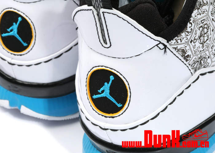 Air Jordan CP3.III - Black - White - Orion Blue