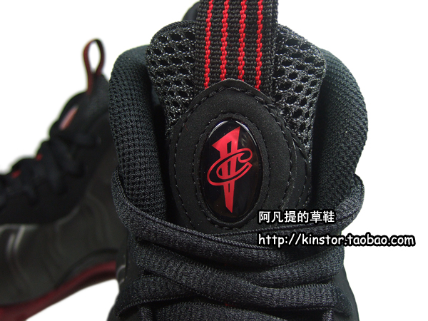 Nike Air Foamposite One - Metallic Varsity Red - Black - Detailed Images