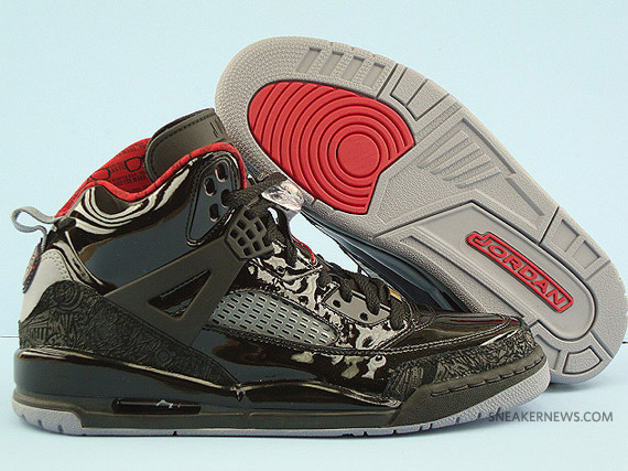 Air Jordan Spizike Black Patent 1