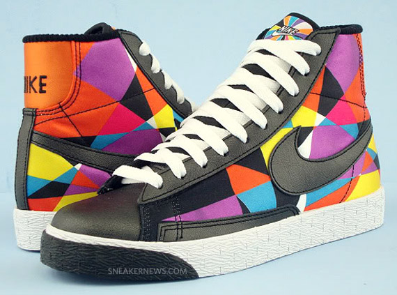 Nike WMNS Blazer Mid – Black – Orion Blue – Purple | Available