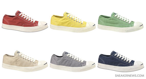 Converse Jack Purcell Garment Dye Pack Summary