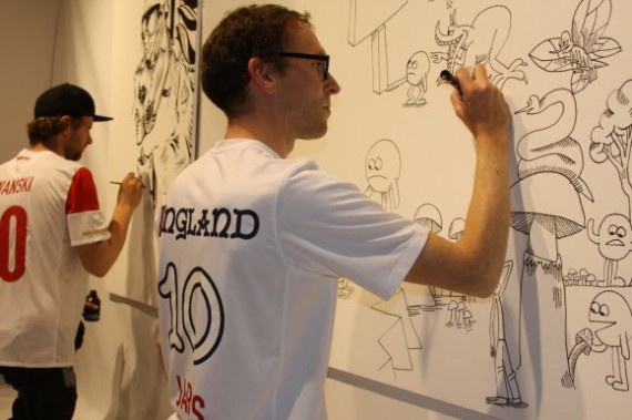 James Jarvis x Swanski x Nike Sportswear Exhibit in Poland