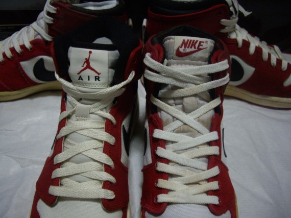Jordan AJKO 1985 + 2010 - Side By Side Comparison