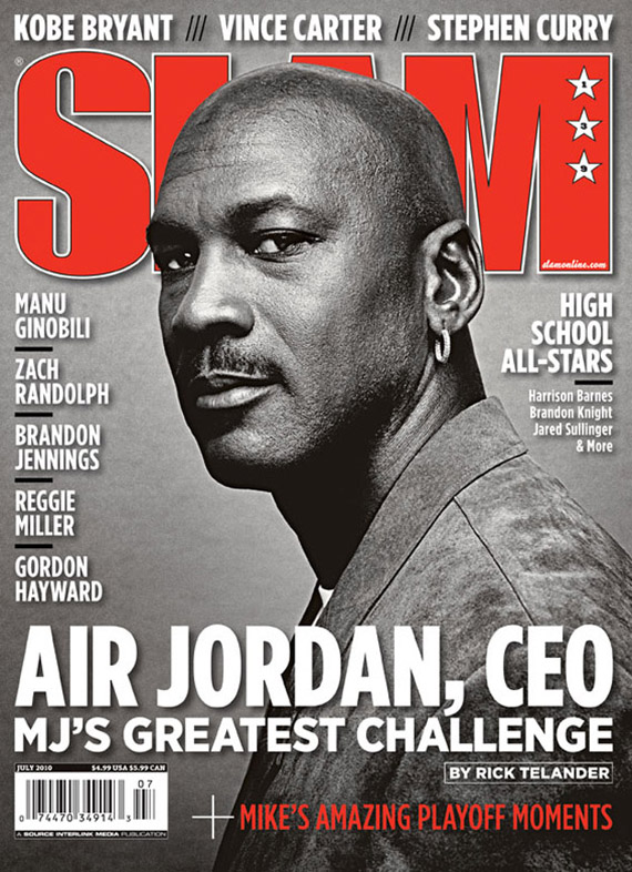Michael Jordan Slam July 2010 Cover 02