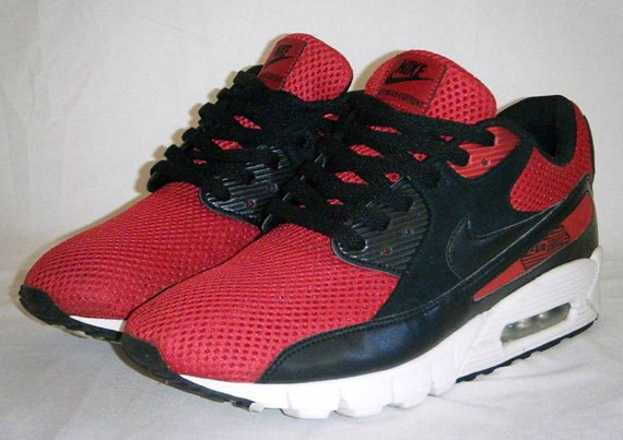 Nike Air Max 90 Current Varsity Red Black Sample 3
