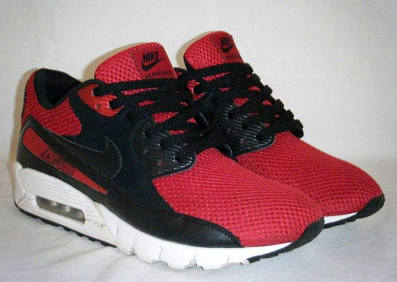 Nike Air Max 90 Current Varsity Red Black Sample 4