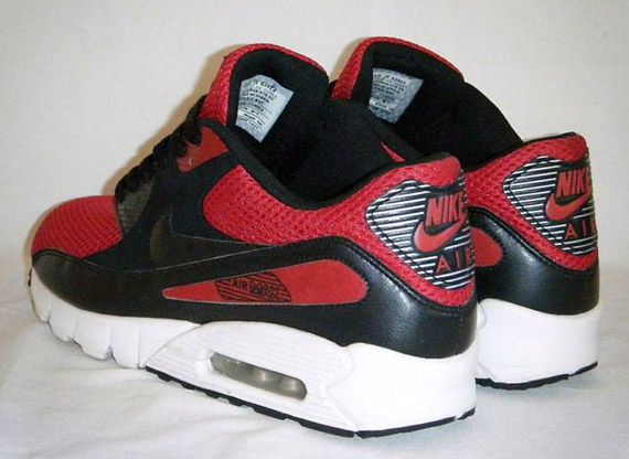 Nike Air Max 90 Current Varsity Red Black Sample 5