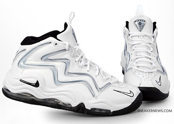 Nike Air Pippen 1 White Silver Black 2