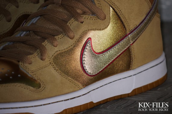 Eric Koston x Nike SB Dunk High ‘Thai Temple’ QS – Detailed Images