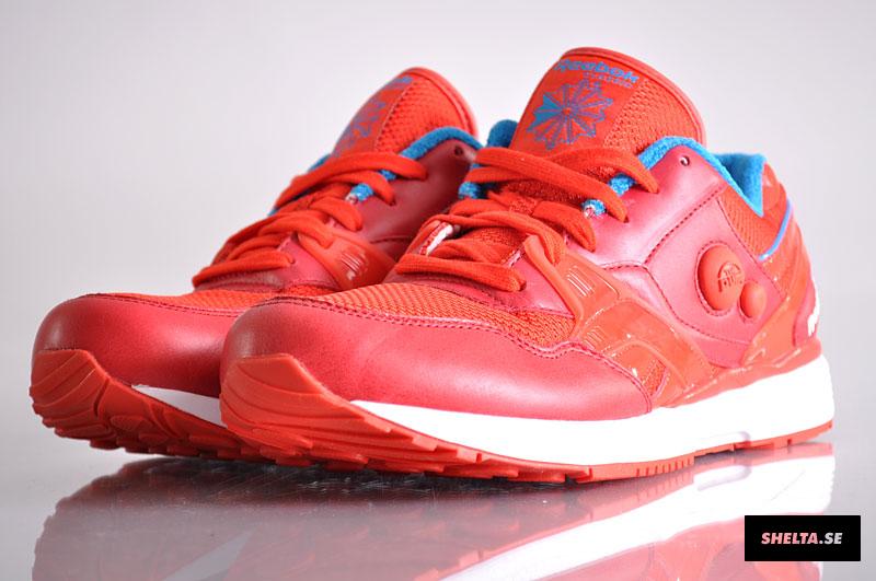 Reebok Dual Pump Runner Pyro Red 05