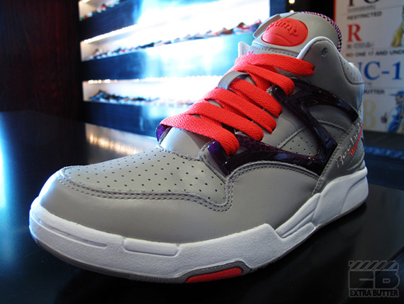 Reebok Pump Omni Lite Grey Purple Pink 01