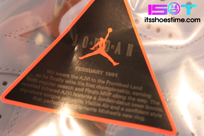 Air Jordan VI (6) - Infrared Pack | New Detailed Images