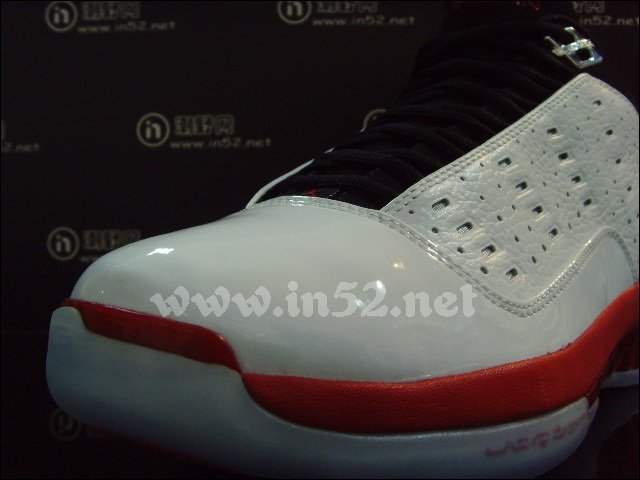 Air Jordan One6 One7 – White – Varsity Red – Black